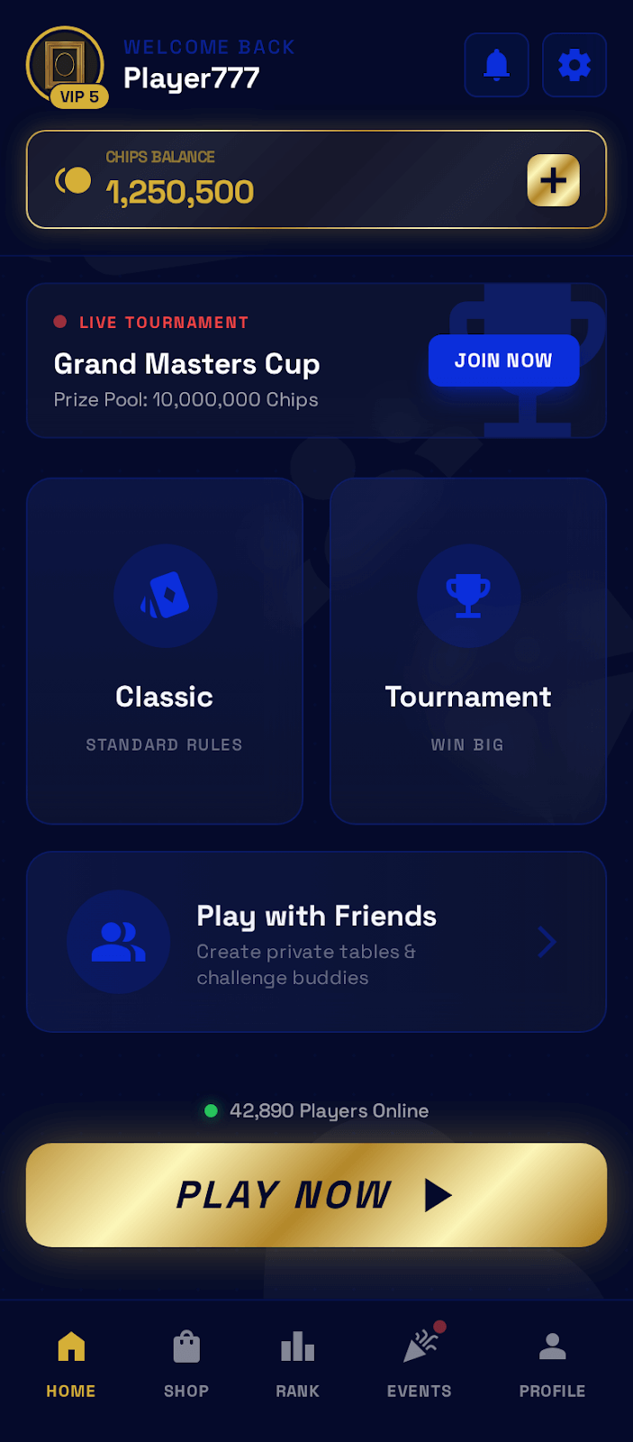 Teen Patti Gold Apk - Game Table Screenshot