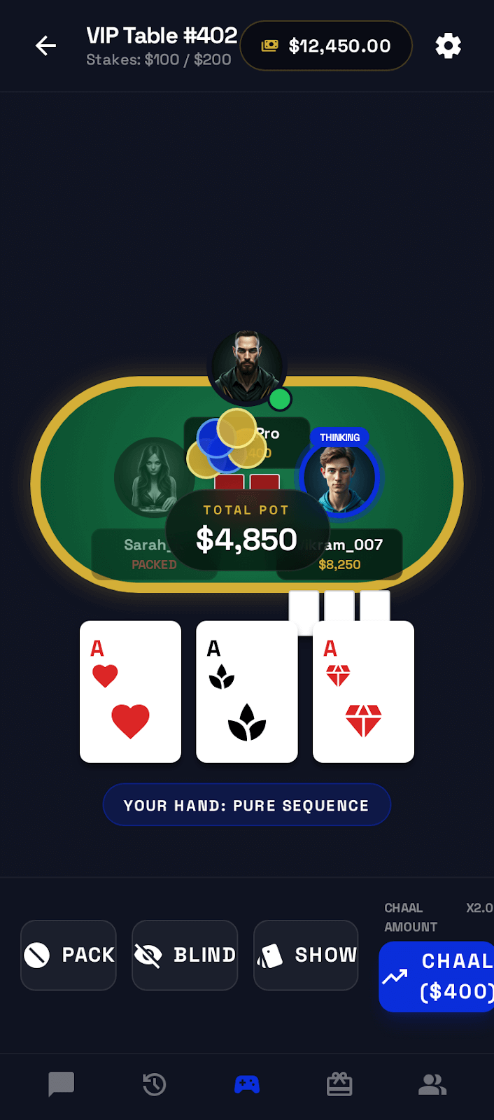 Teen Patti Gold APK Download - Gameplay Screenshot